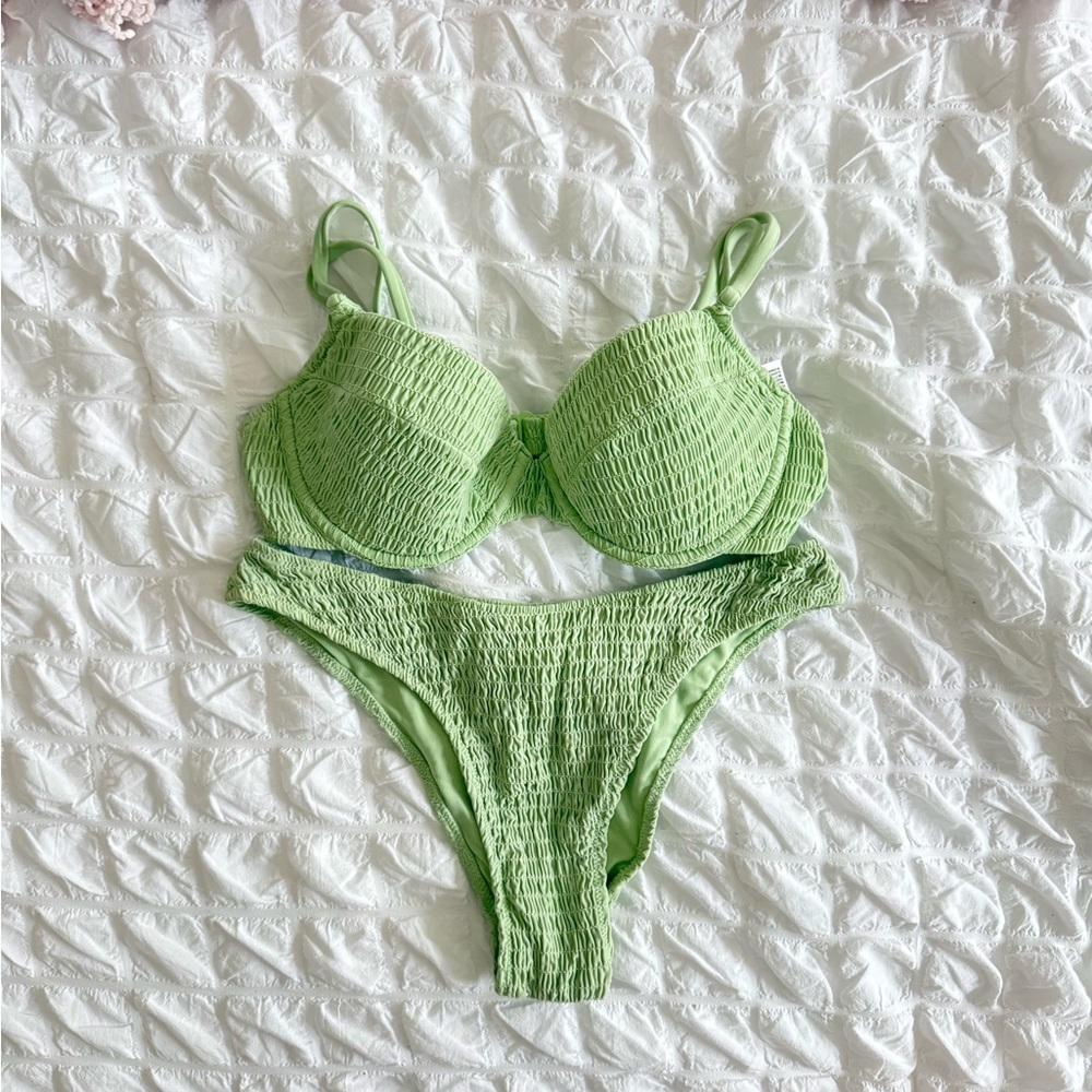 H&M Light Green Bikini
